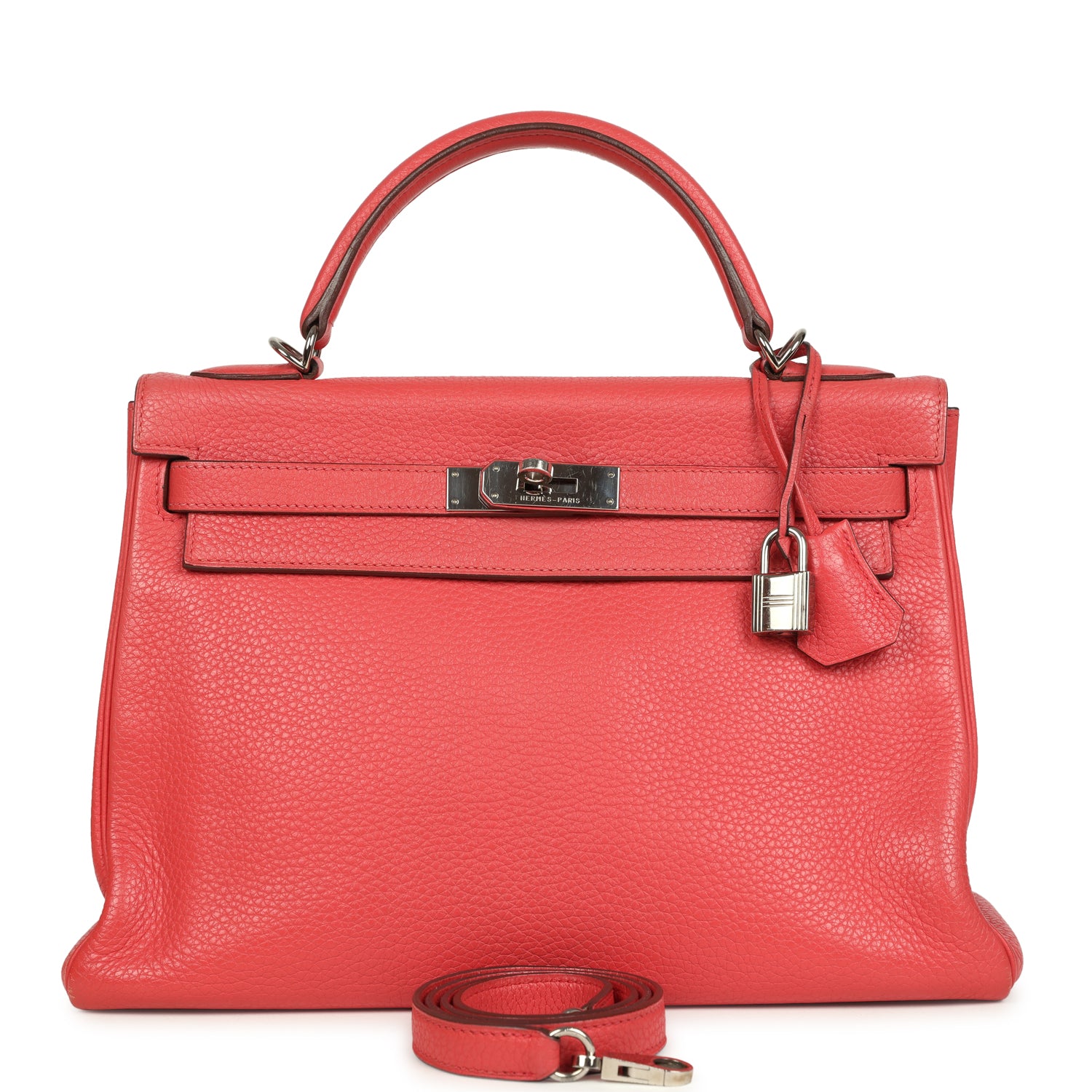 Kelly Retourne 32 Bougainvillea Clemence Gold Hardware Bag