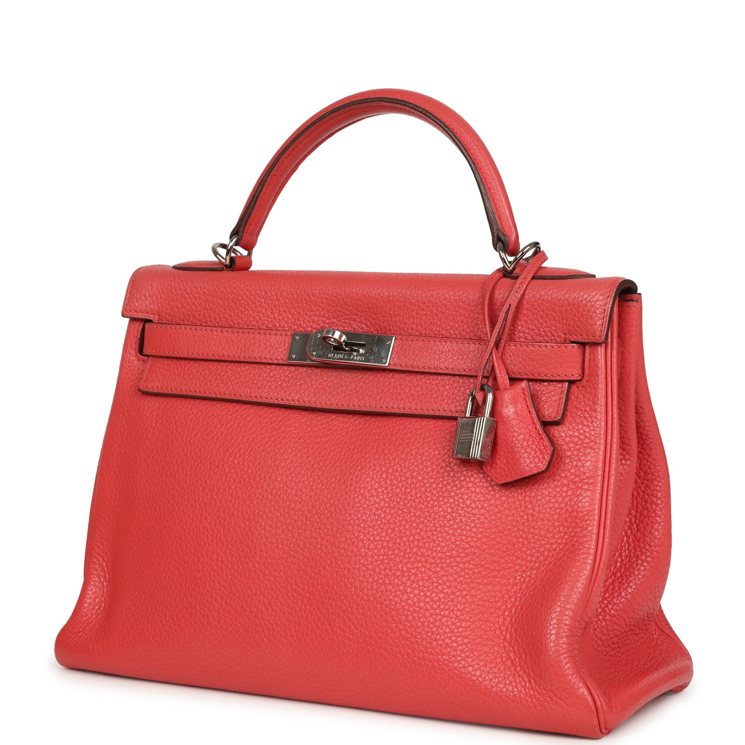 Kelly Retourne 32 Bougainvillea Clemence Gold Hardware Bag