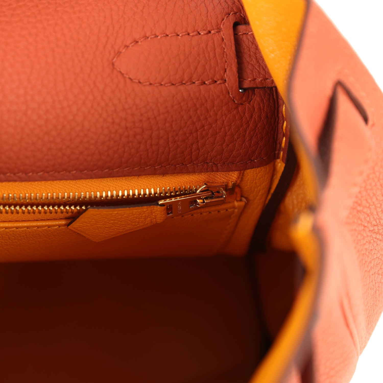 Kelly Retourne 32 Cuivre Verso Togo Gold Hardware Bag