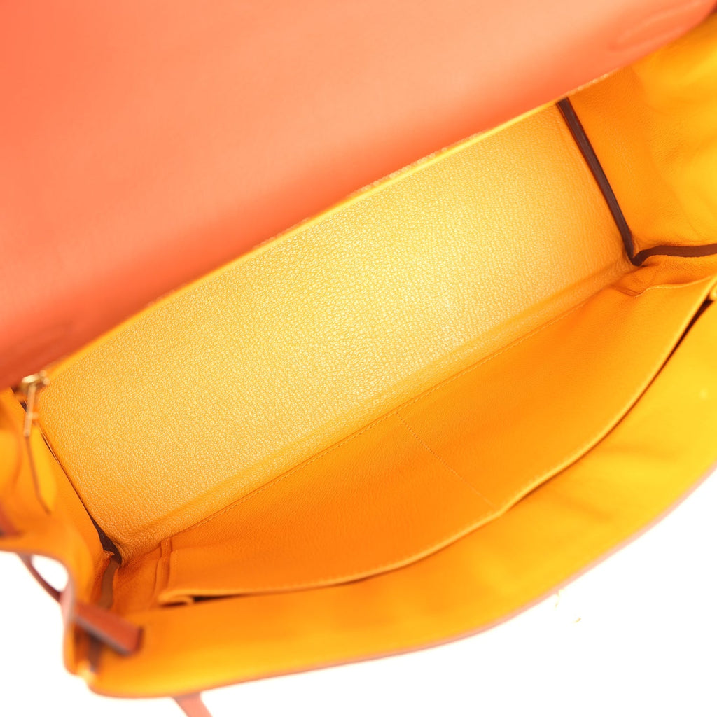 Kelly Retourne 32 Cuivre Verso Togo Gold Hardware Bag
