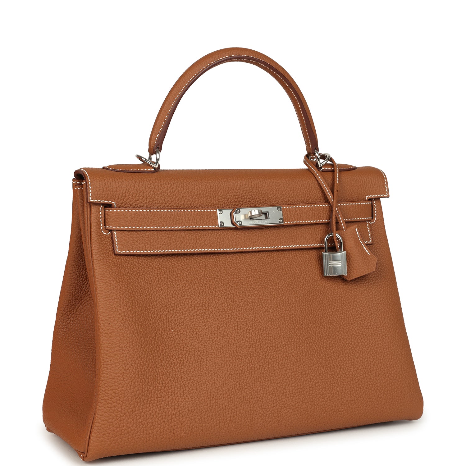 Kelly Retourne 32 Gold Togo Palladium Hardware Bag