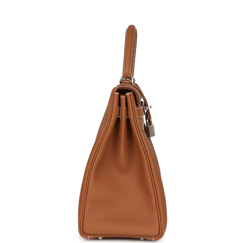 Kelly Retourne 32 Gold Togo Palladium Hardware Bag