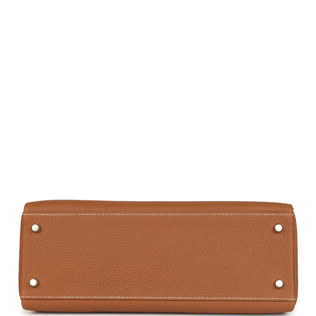 Kelly Retourne 32 Gold Togo Palladium Hardware Bag