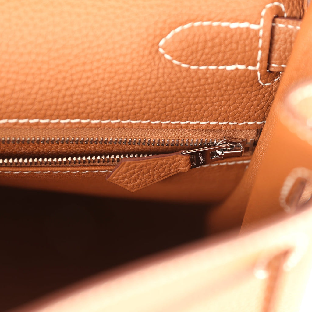 Kelly Retourne 32 Gold Togo Palladium Hardware Bag