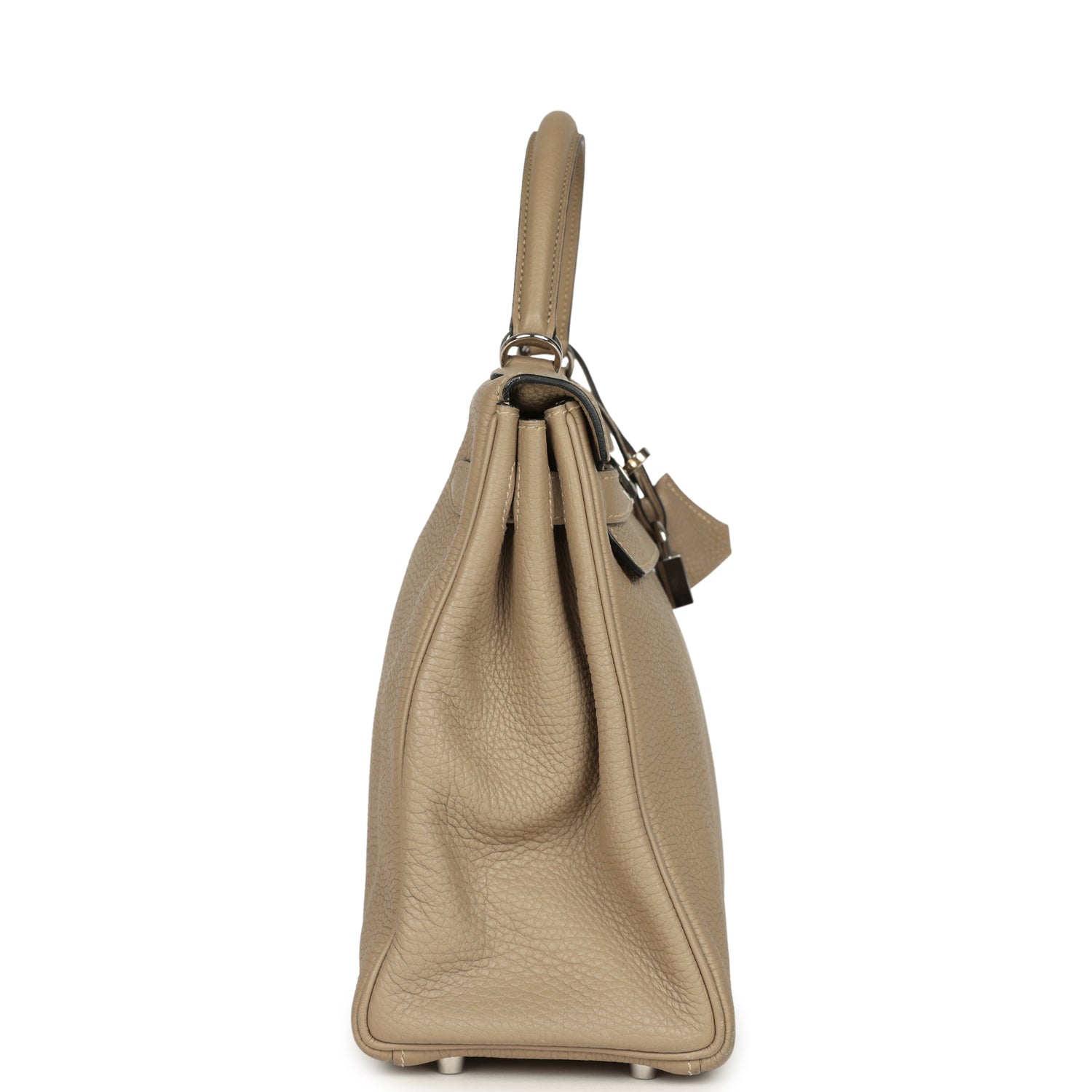 Kelly Retourne 32 Gris Tourterelle Togo Palladium Hardware Bag