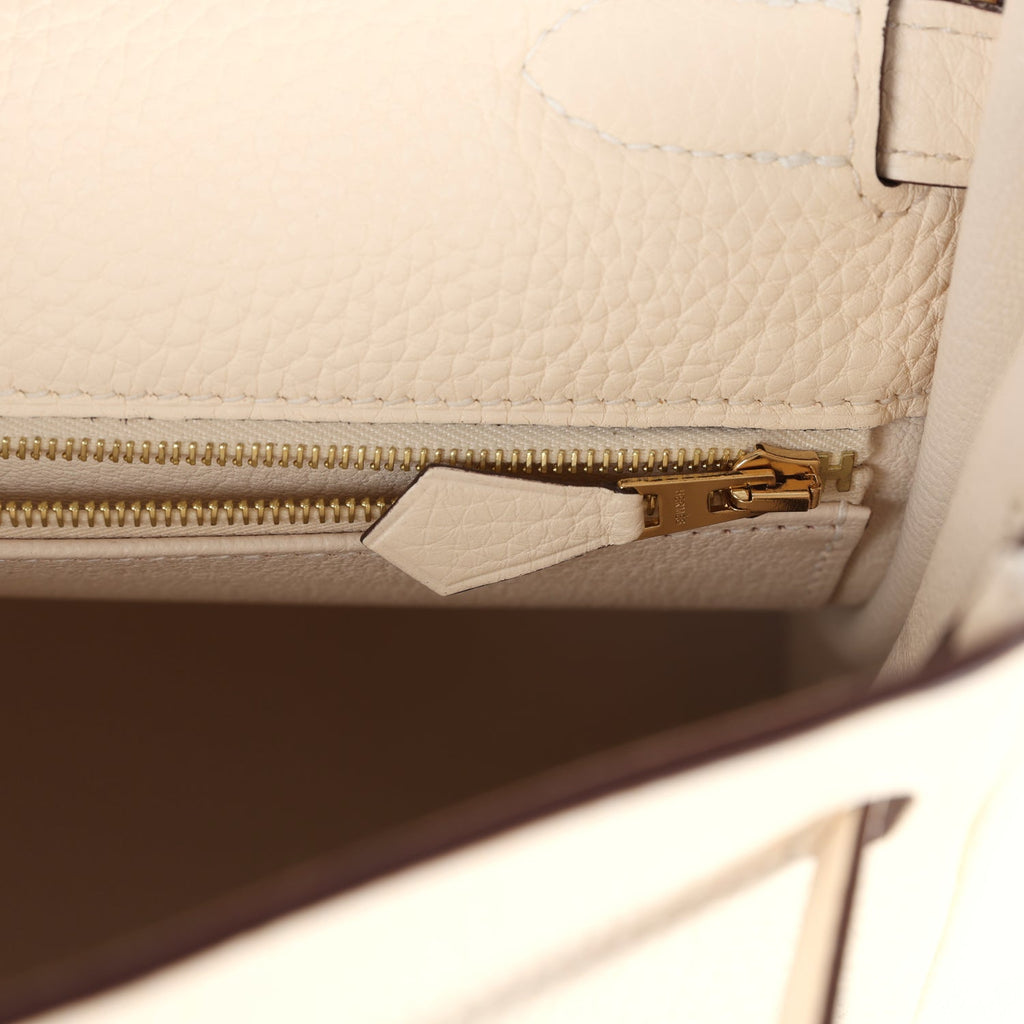 Kelly Retourne 32 Nata Clemence Gold Hardware Bag