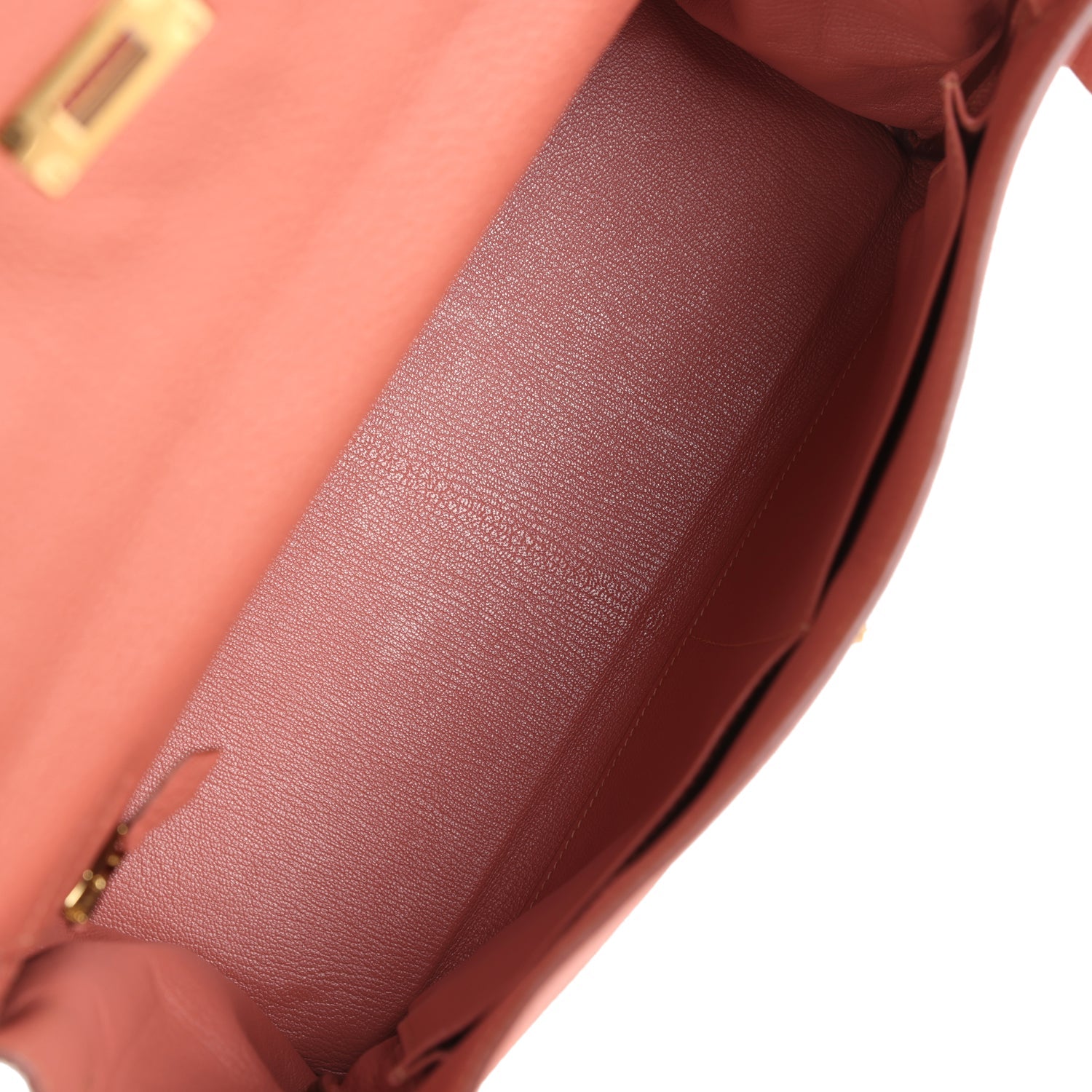 Kelly Retourne 32 Rosy Togo Gold Hardware Bag