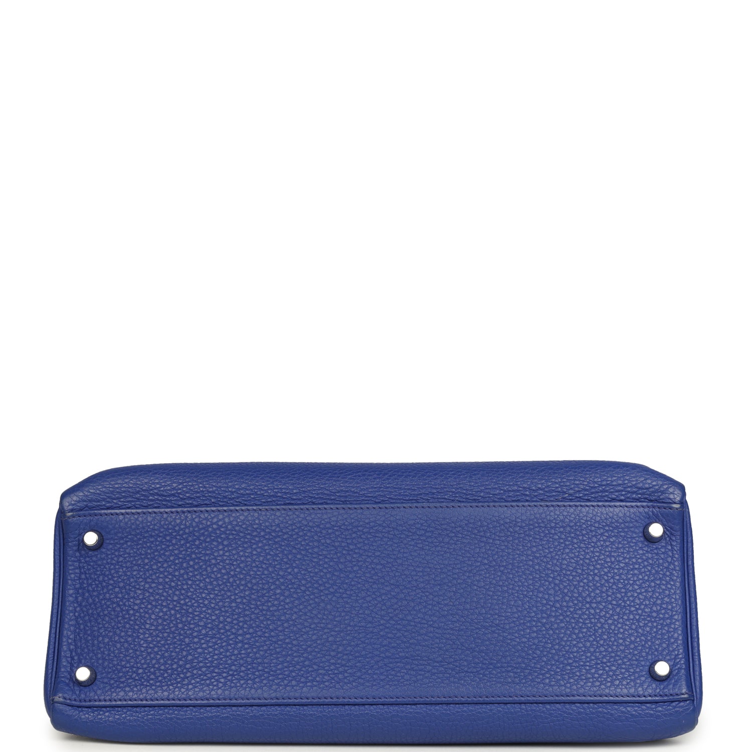 Kelly Retourne 35 Bleu Electric Togo Palladium Hardware Bag