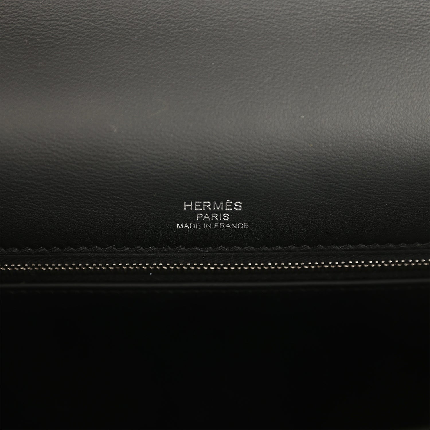 Kelly Sellier 28 Black Swift and Ecru-Black Toile H Canvas Palladium Hardware Bag