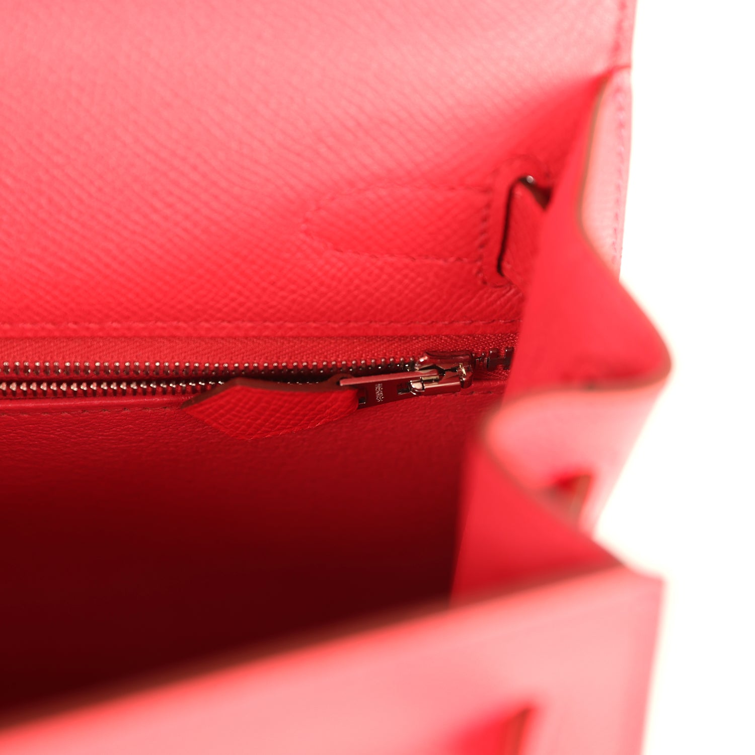 Kelly Sellier 28 Bougainvillea Epsom Palladium Hardware Bag