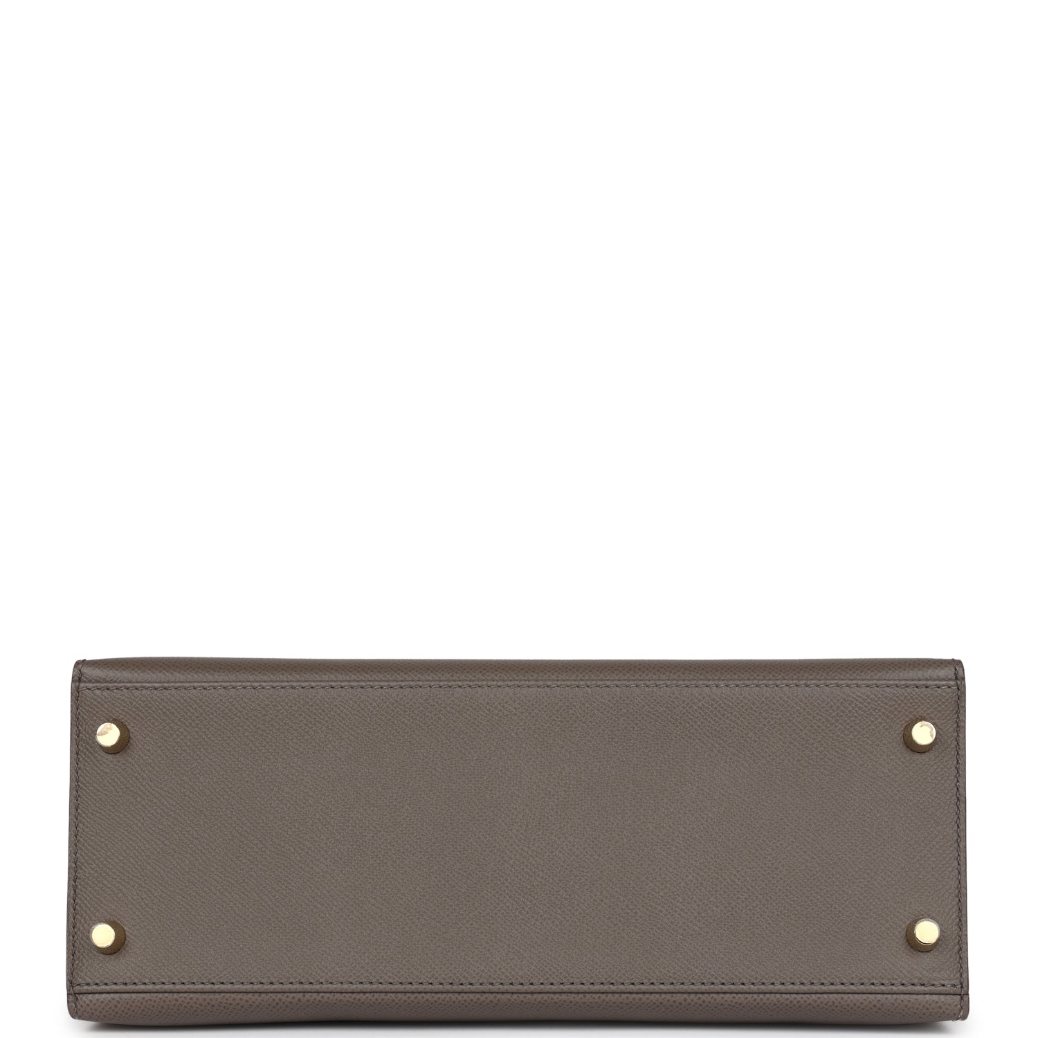 Kelly Sellier 28 Etain Epsom Gold Hardware Bag