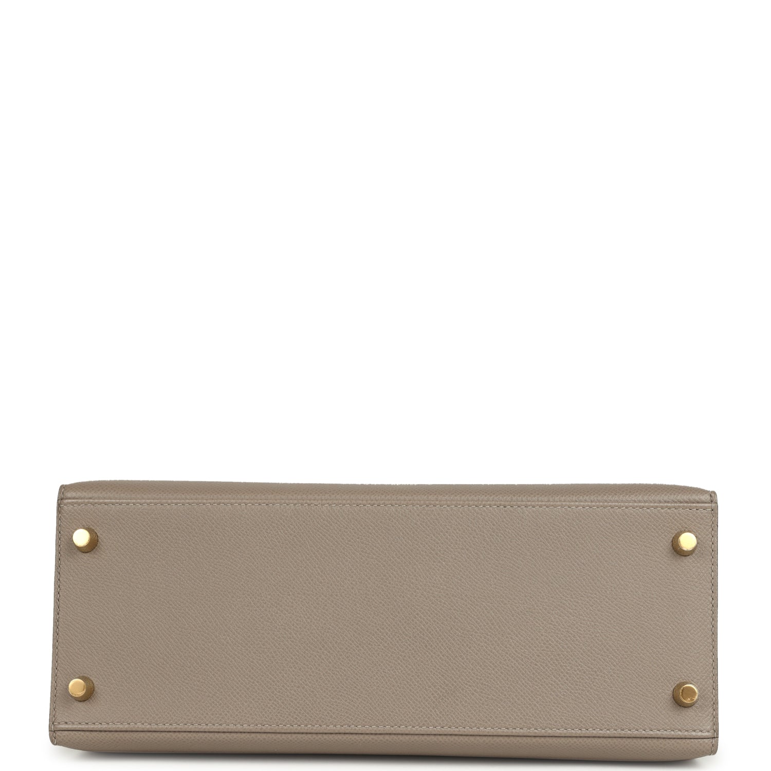 Kelly Sellier 28 Gris Asphalt Epsom Gold Hardware Bag