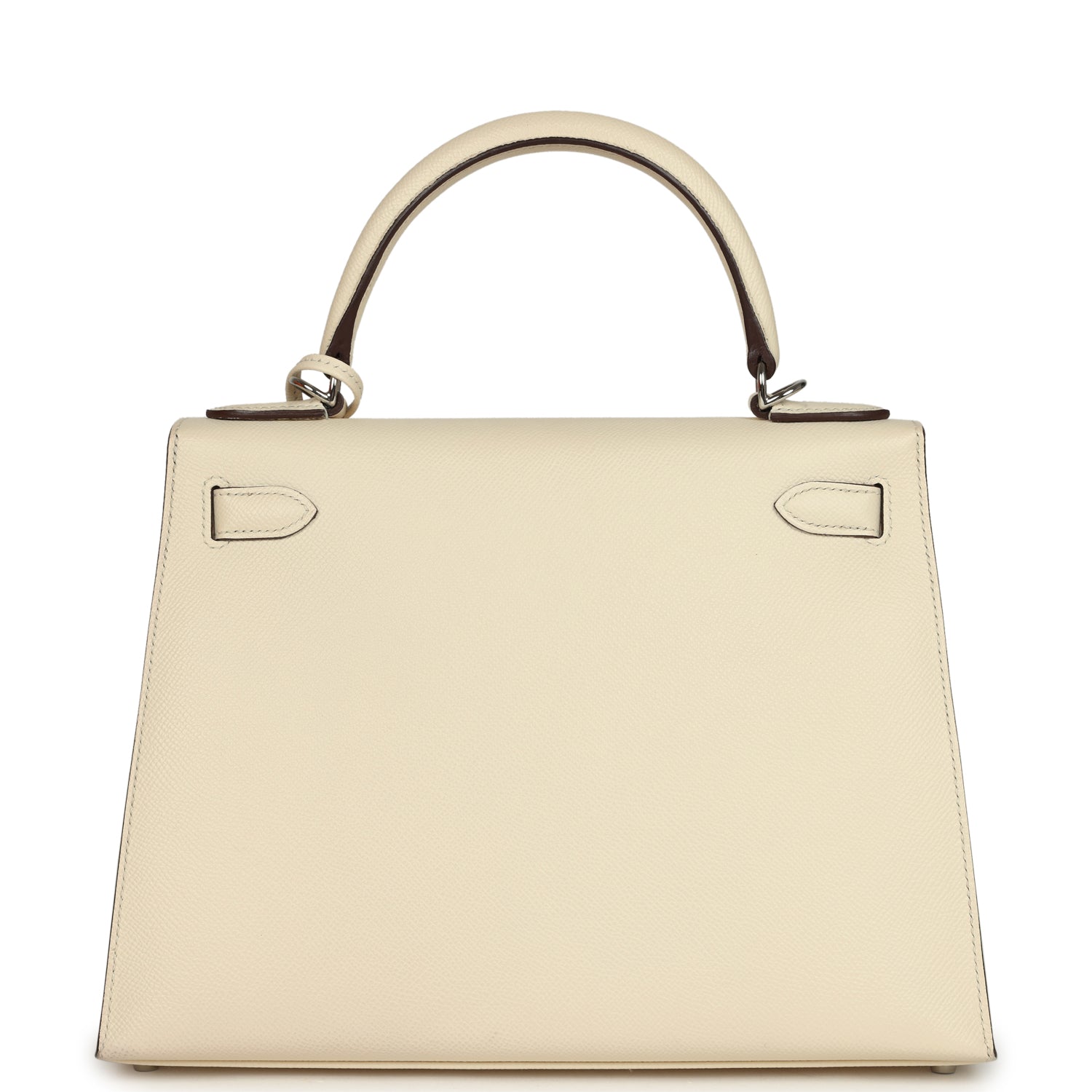 Kelly Sellier 28 Nata Epsom Palladium Hardware Bag