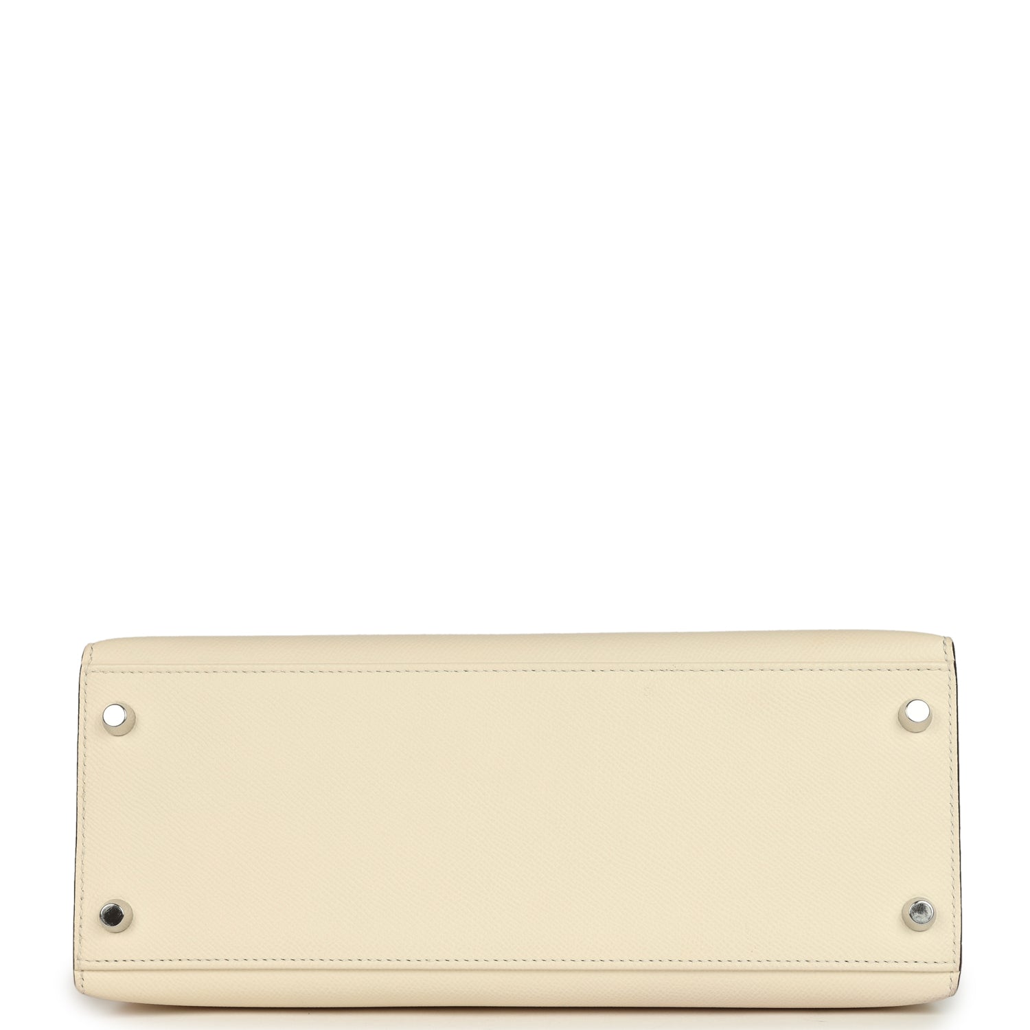 Kelly Sellier 28 Nata Epsom Palladium Hardware Bag