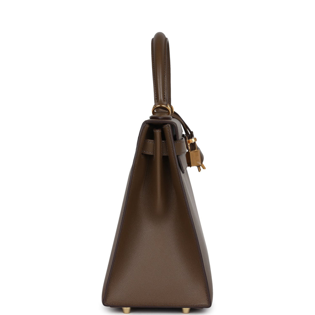 Kelly Sellier 28 Toundra Madame Gold Hardware Bag