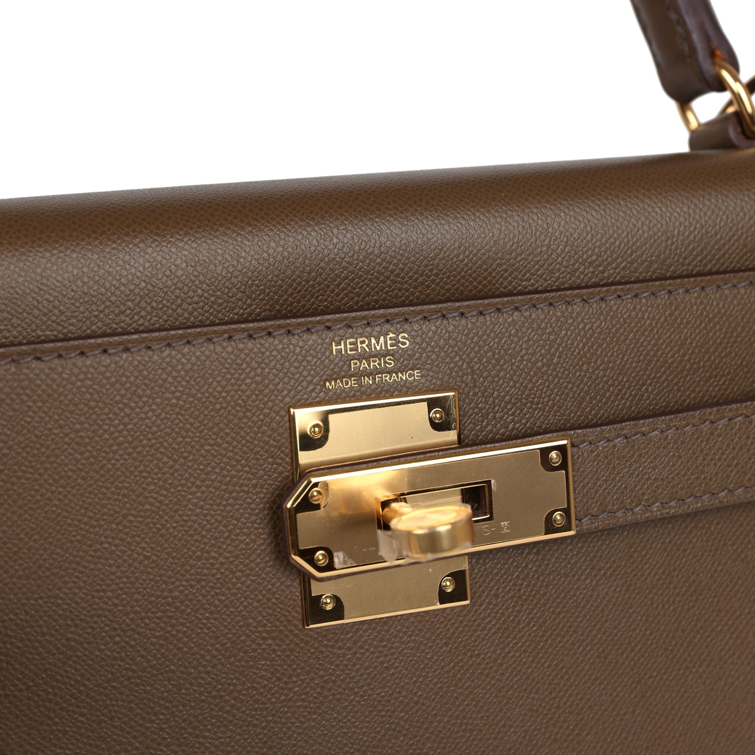 Kelly Sellier 28 Toundra Madame Gold Hardware Bag