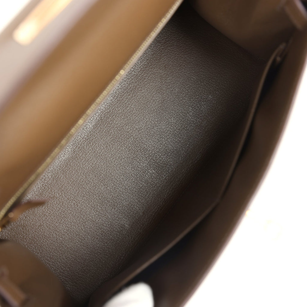 Kelly Sellier 28 Toundra Madame Gold Hardware Bag