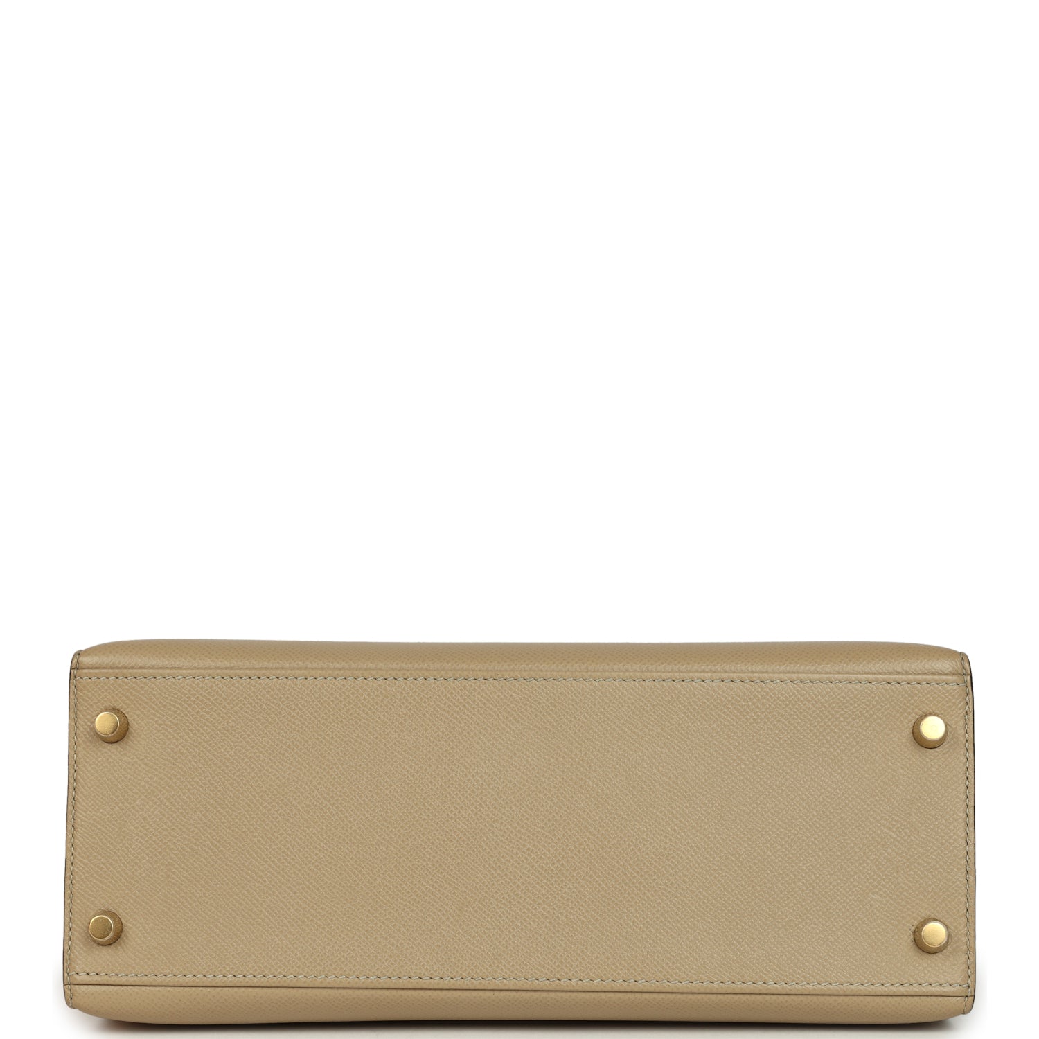 Kelly Sellier 28 Trench Epsom Gold Hardware Bag