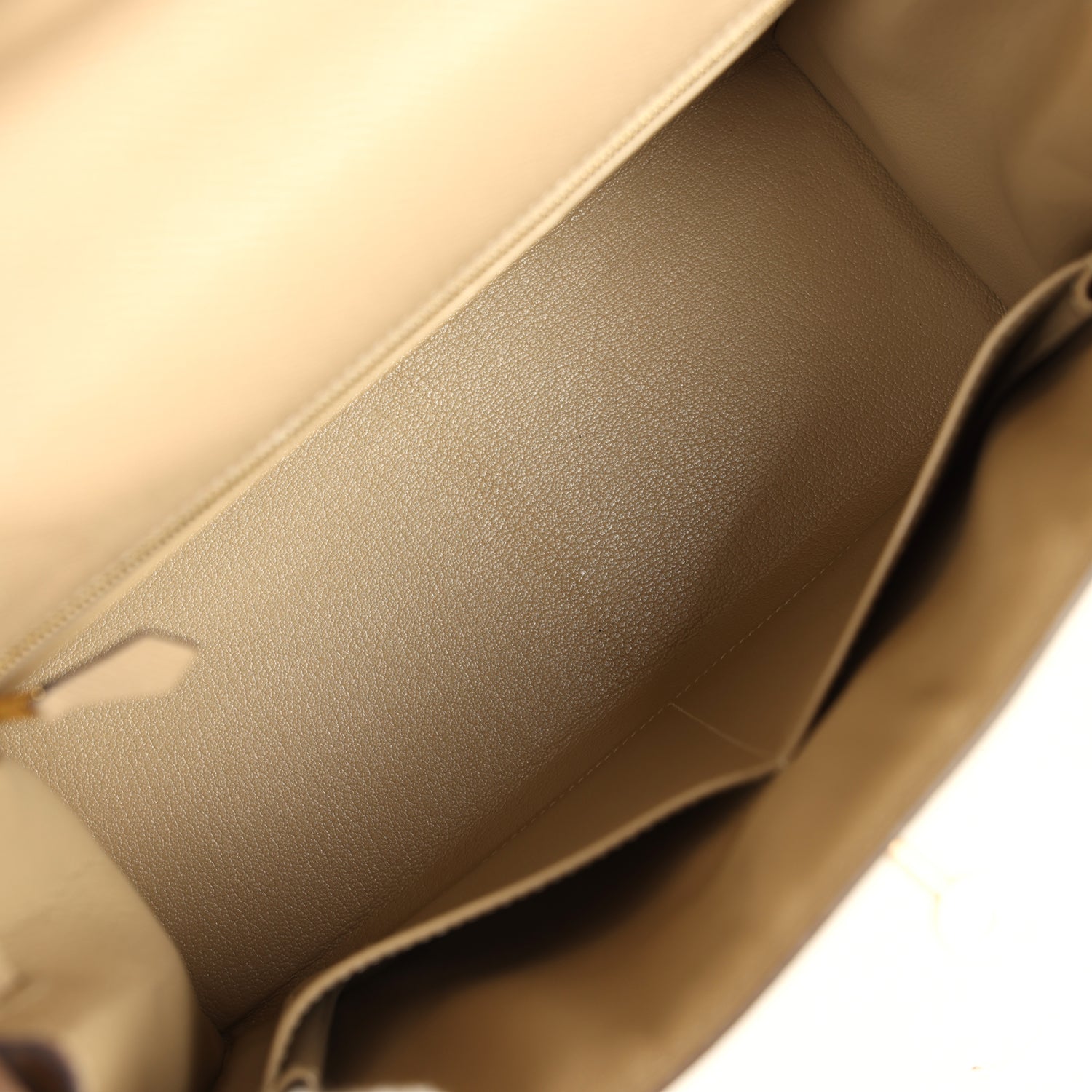 Kelly Sellier 28 Trench Epsom Gold Hardware Bag