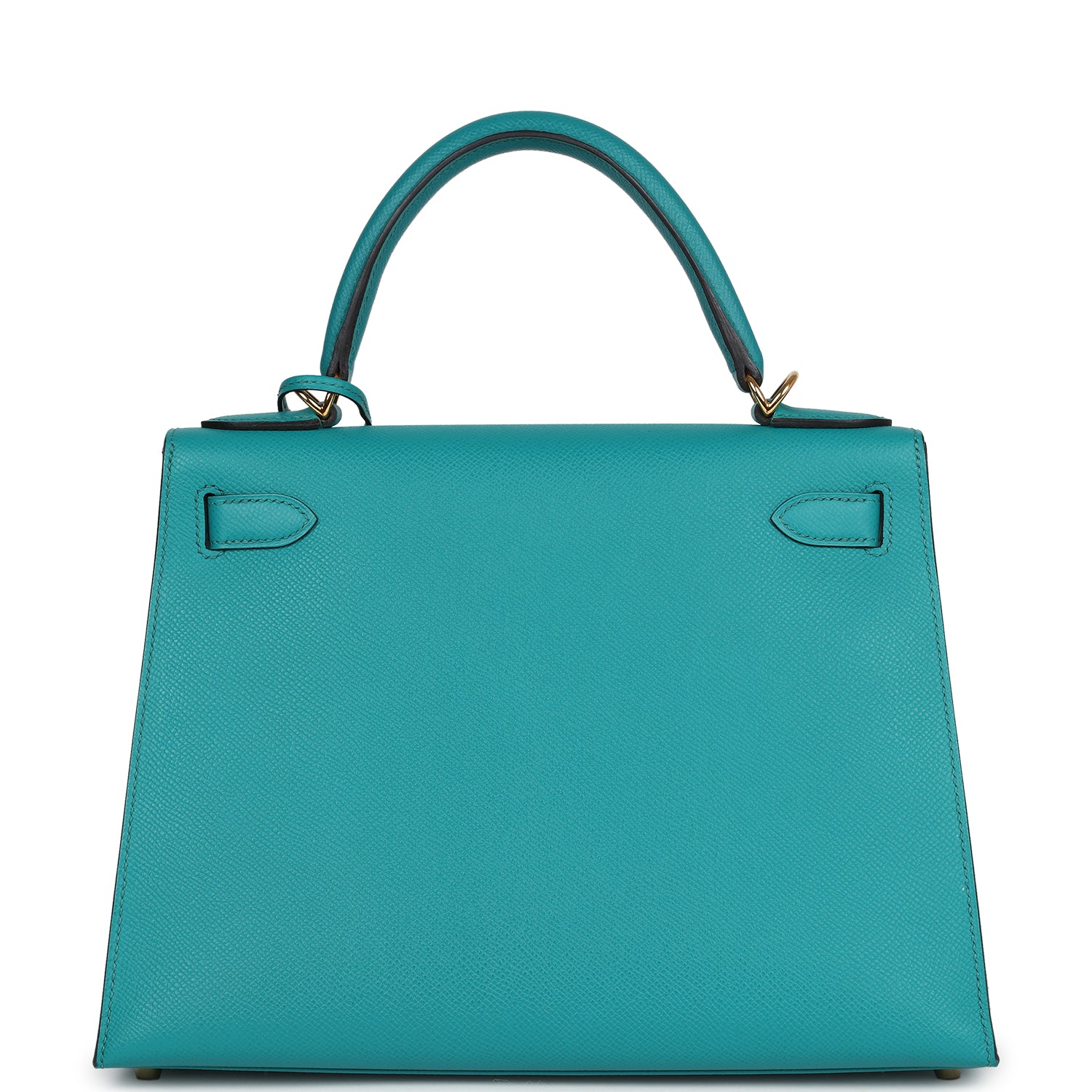 Kelly Sellier 28 Vert Verone Epsom Gold Hardware Bag