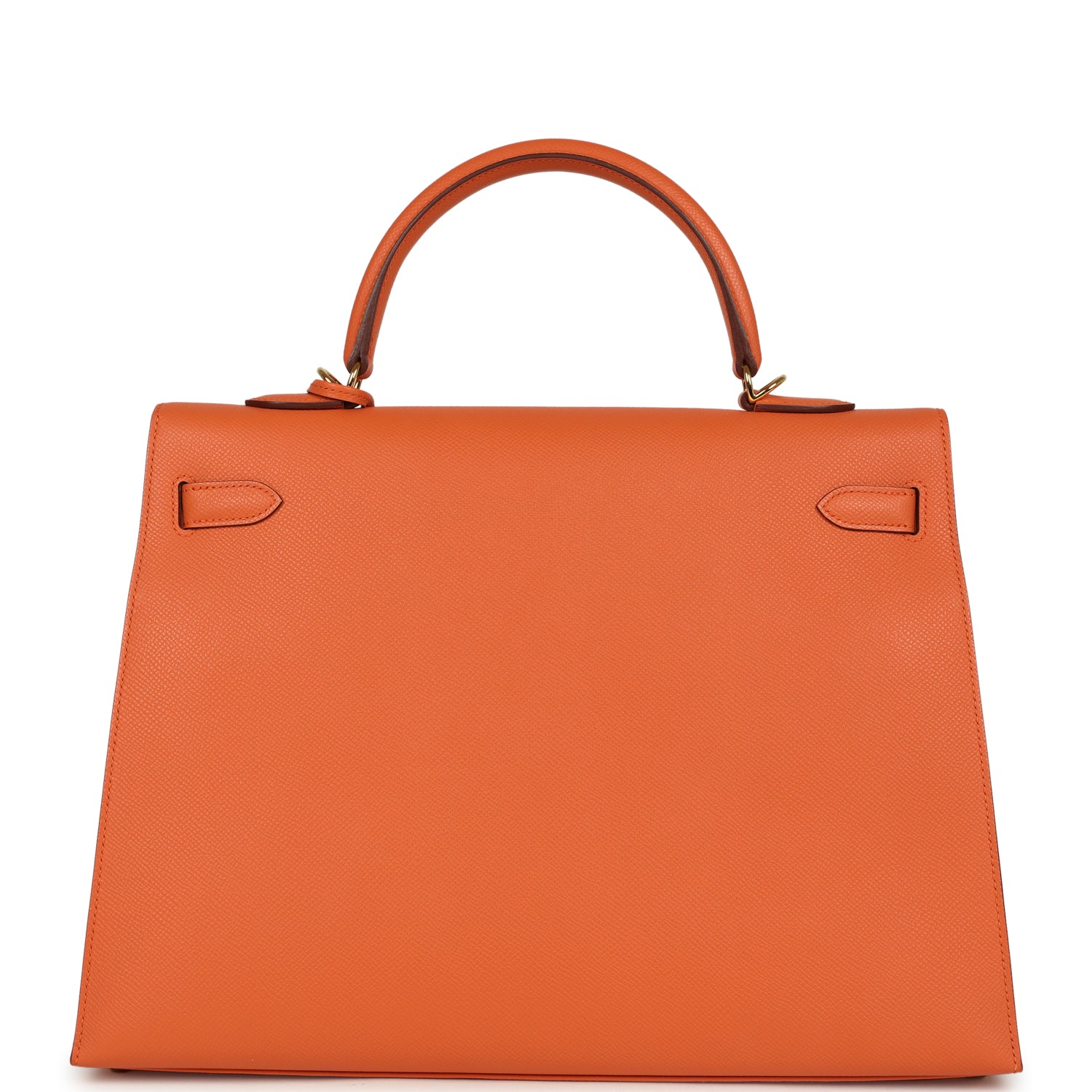 Kelly Sellier 35 Mango Epsom Gold Hardware Bag