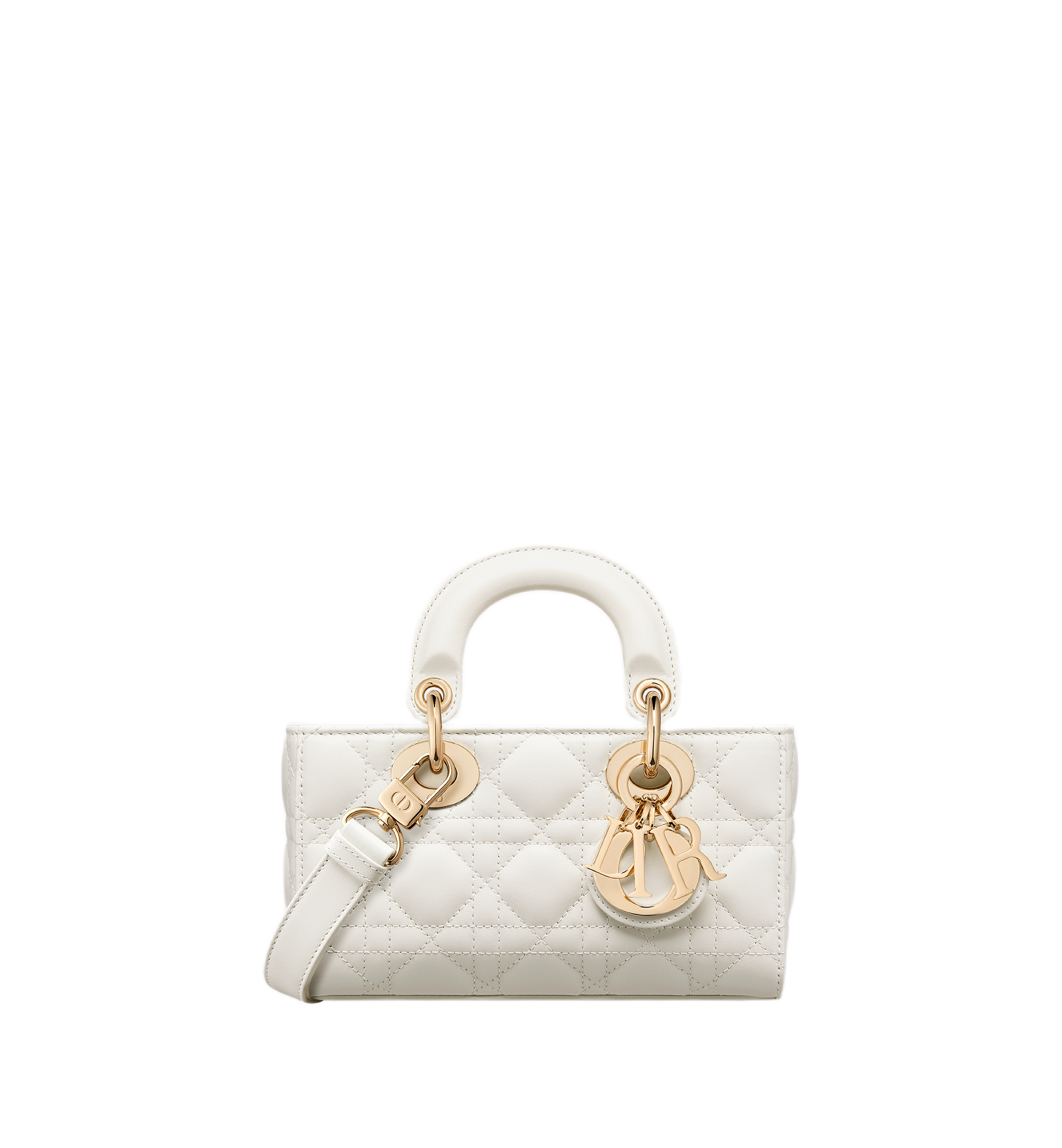 Mini Lady D-Joy Latte Cannage Bag