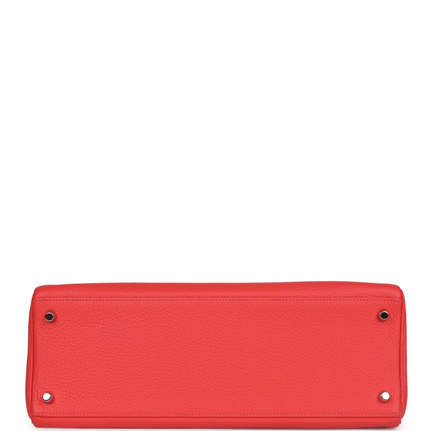 Retourne Kelly 35 Rose Jaipur Clemence Palladium Hardware Bag