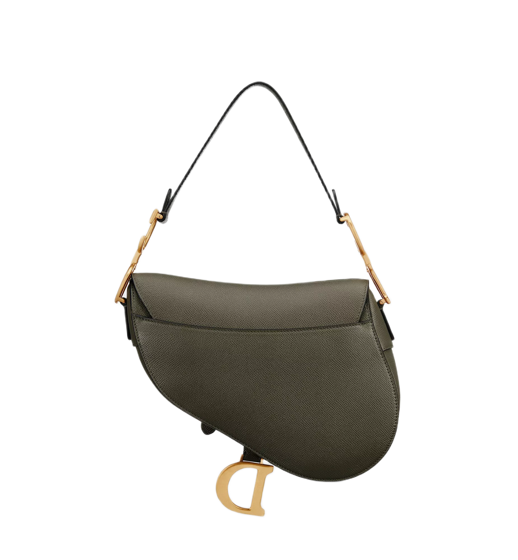 Saddle with Strap Olive Taupe Bag