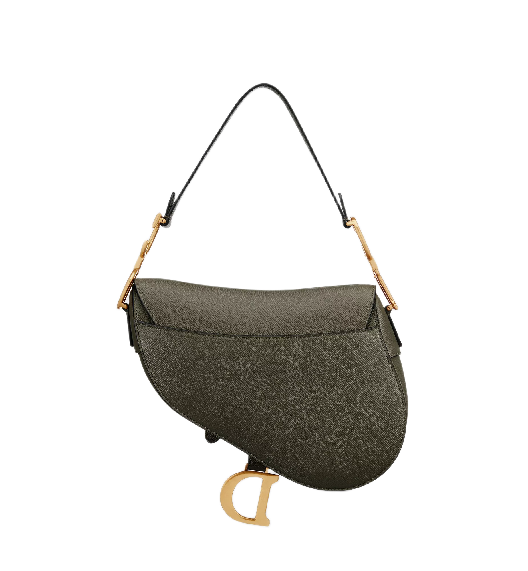 Saddle with Strap Olive Taupe Bag