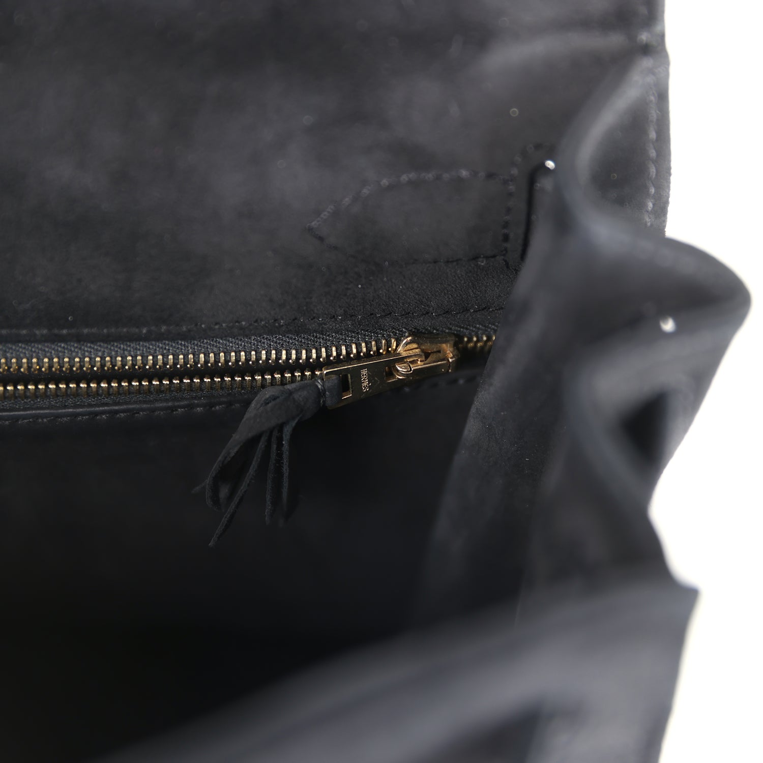 Vintage Kelly Sellier 28 Black Doblis Gold Hardware Bag