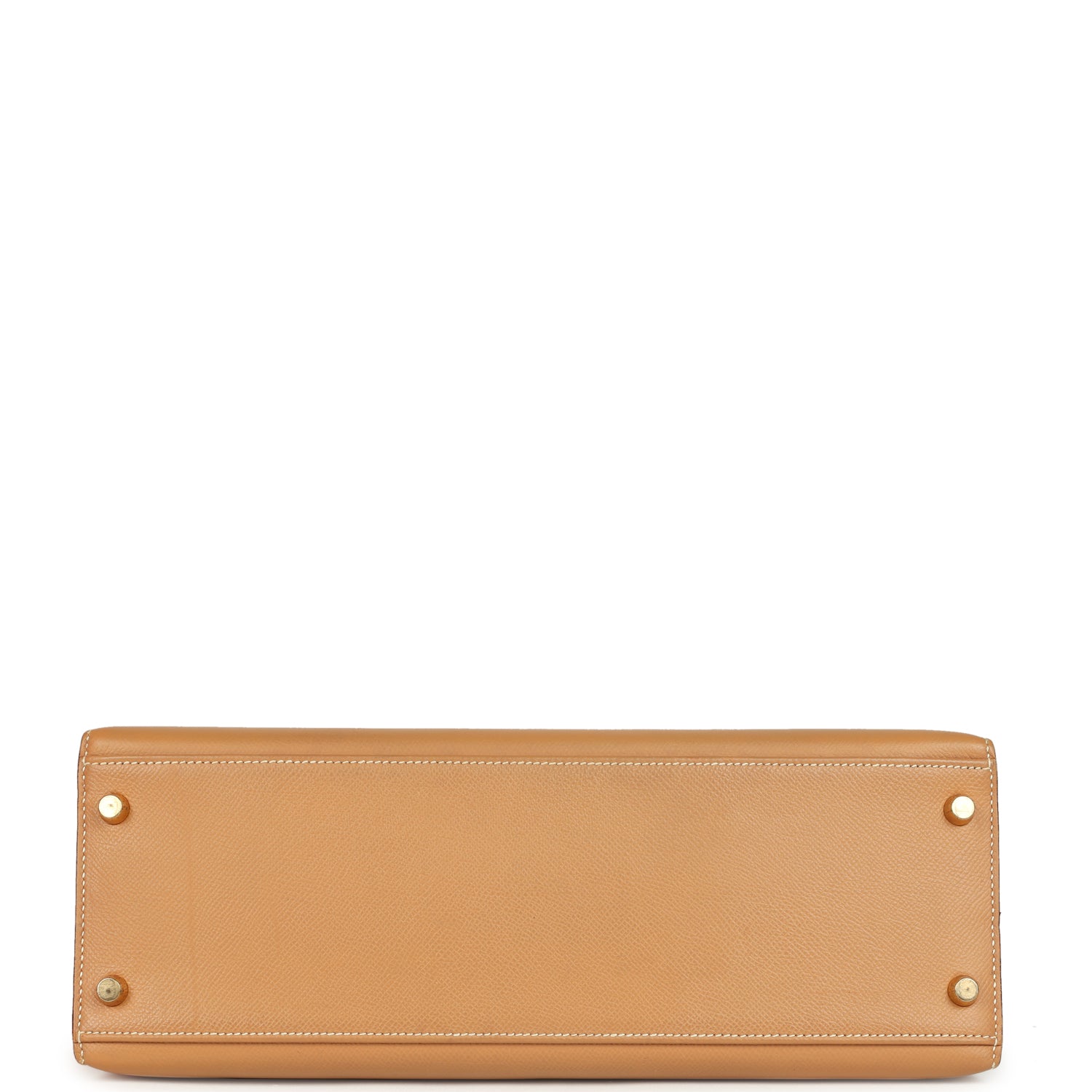 Vintage Sellier Kelly 32 Naturel Courchevel Gold Hardware Bag